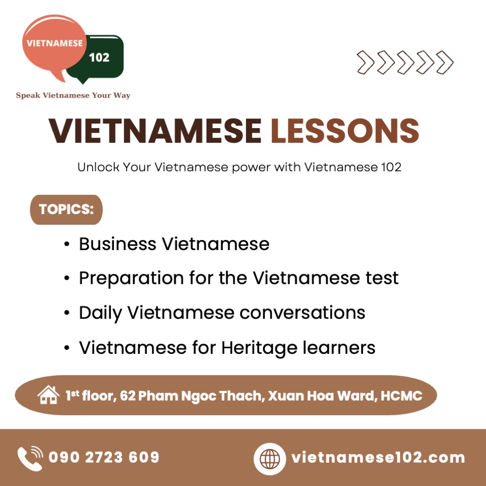 Step into a world of cultural richness and linguistic delight with our Vietnamese lessons!